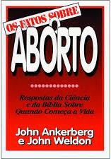 Capa de Livro: Os fatos sobre o Aborto